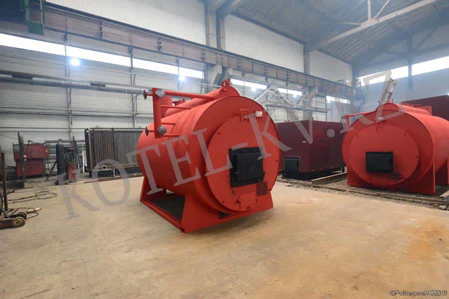 Промышленный котел Е твердотопливный Промышленный парогенератор на твердом топливе