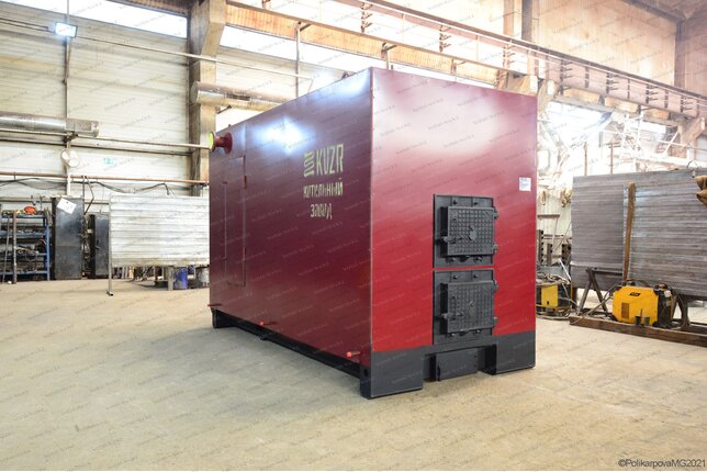 Котел 1250 кВт угольно дровяной