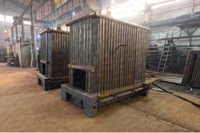 Угольный котел 0.8 МВт - изготовление