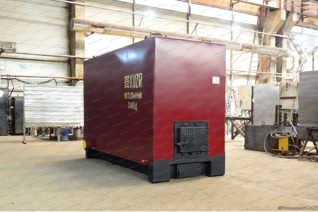 Угольный котел с золоуловителем 1.25 МВт