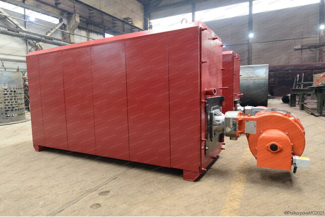 Газовый котел 0.6 МВт отопительный