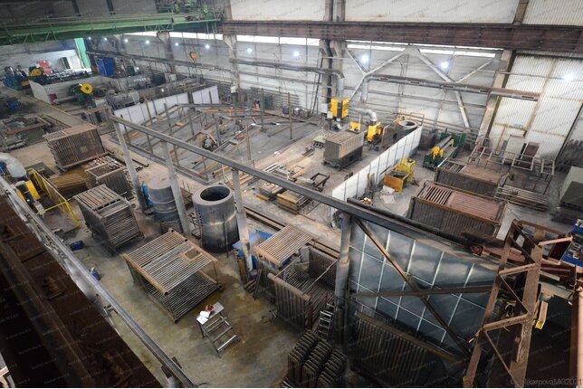 Газовый котел 350 кВт производство