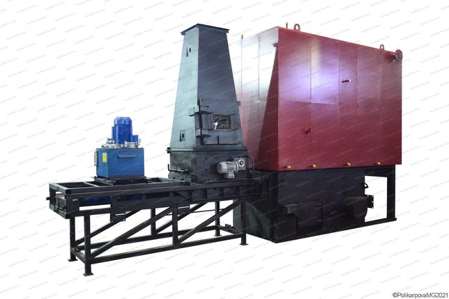 Котел 0.3 МВт на опилках автоматический