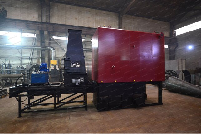 Котел 700 кВт на опилках с автоматической подачей