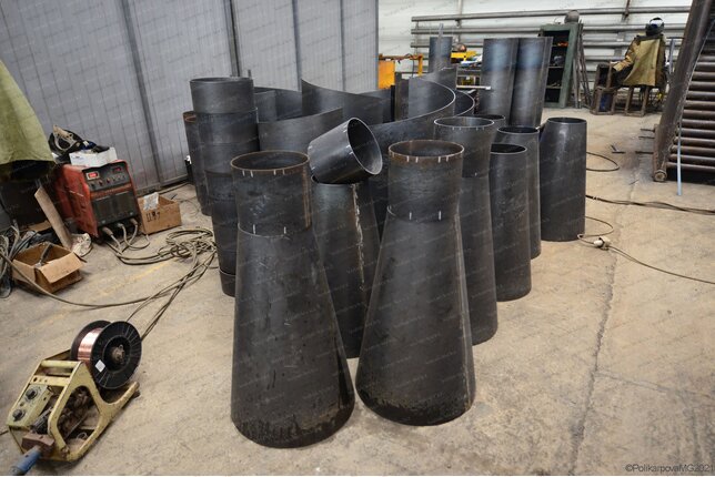 Изготовление промышленных циклонов ЦН 15 700 1УП