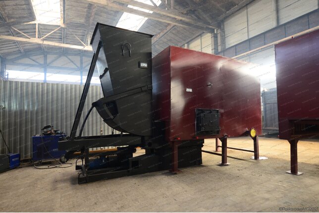 Котел работающий с топкой ТШПМ 1.5